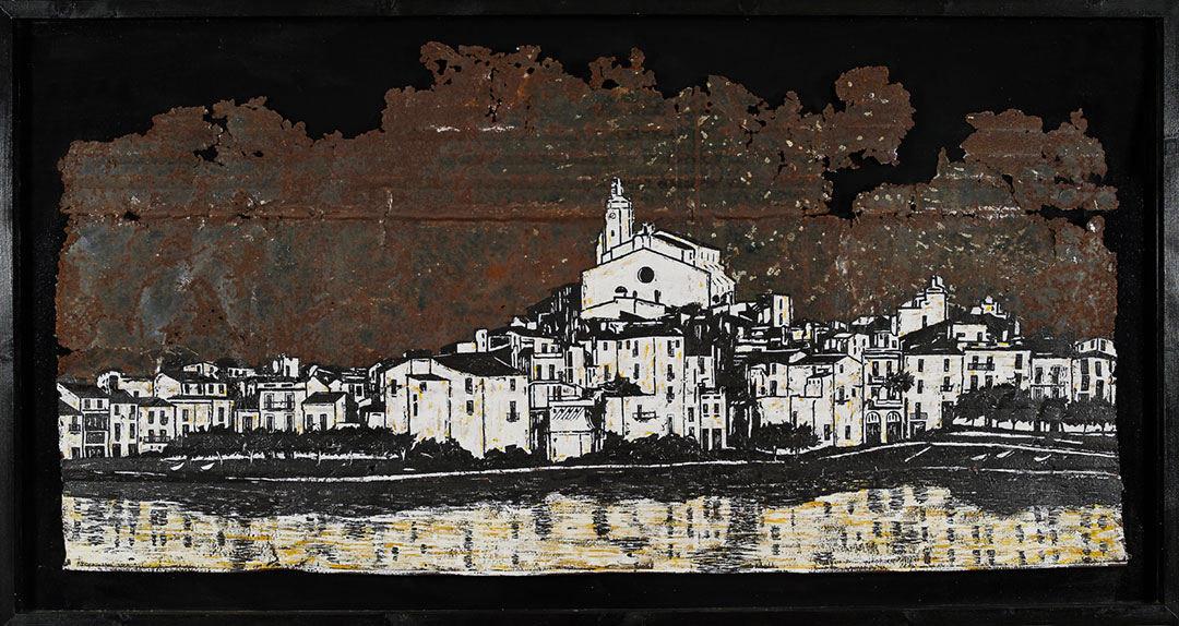cadaques-con-tecnica-mixta-sobre-bidon